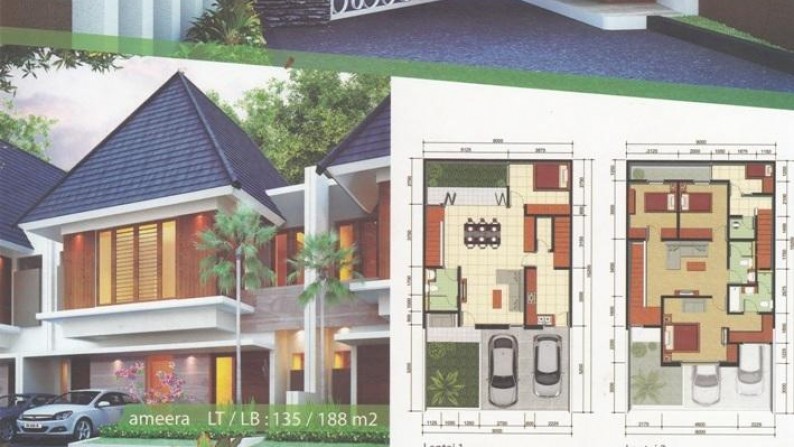 Rumah Baru, Cluster Bintaro, Lokasi Bagus!!