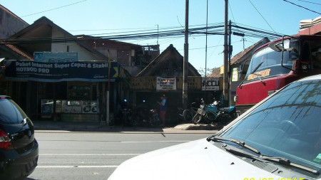 Tanah Ngantong di Jemur Wonosari, Lokasi Nol jalan Raya, dekat  jalan A.Yani Surabaya