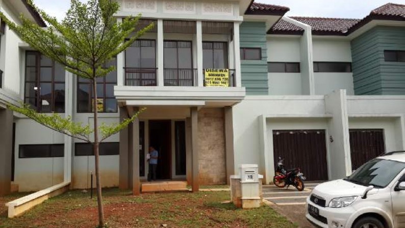 DISEWAKAN RUMAH JINGGA 5/10 ALAM SUTERA