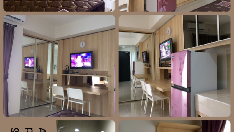 DIJUAL APARTEMEN FULLFURNISH, TINGGAL BAWA KOPER, MURAH, STRATEGIS, TENGAH KOTA, SIAP HUNI, SKYLINE - GADING SERPONG