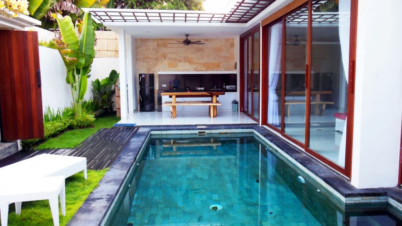 Yearly Monthly Rental Villa 1 Bedrooms in Heart of Legian