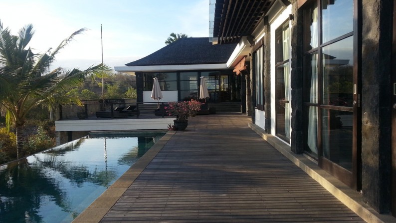 Freehold Fantastic Sea View Villa 1500m2 in Karang Tinggi, Nusa Dua (HG)