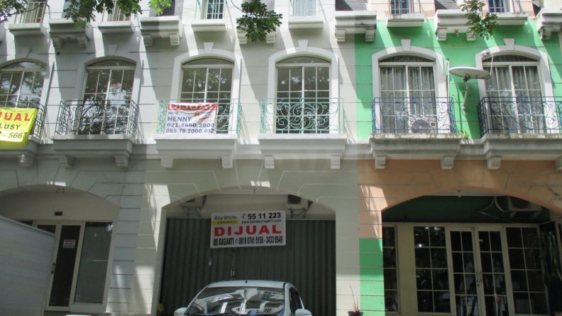 Dijual Ruko Palais De Europe Jl. Trocadero - Lippo Karawaci