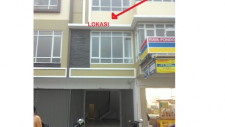 DIJUAL RUKO 2 TINGKAT, BARU, GOOD INVESTMEN, LOKASI PRIMA, JL. BESAR JL. BENDA RAYA PAMULANG SERPONG TANGERANG BANTEN