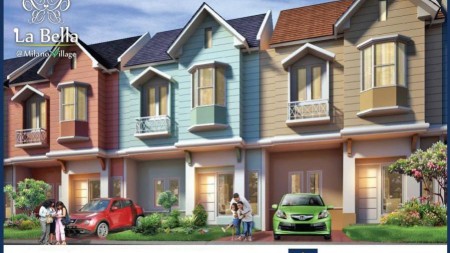 DIJUAL MURAH RUMAH DI MILANO VILLAGE NEW DESIGN OPTION TANGERANG