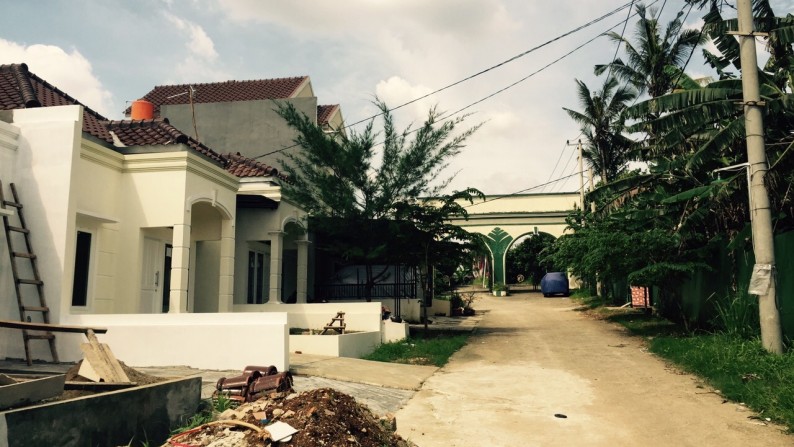 2 Unit Rumah Cluster 100% Baru di Tanah Baru