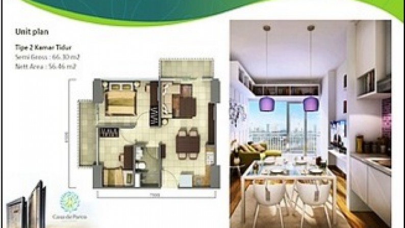 Brand New Apartement in BSD For Sale