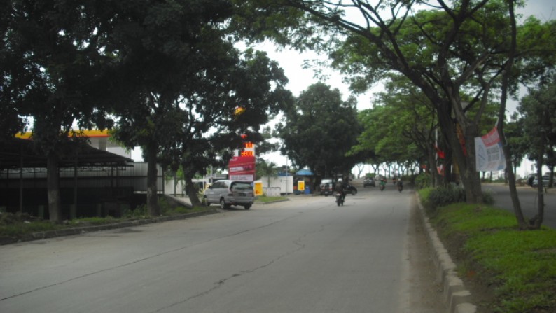 Kavling strategis pinggir jalan raya Serpong Pamulang