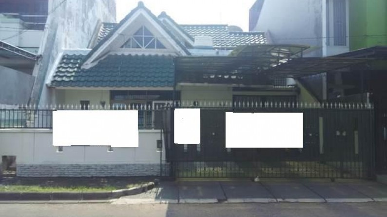 Jual Rumah di Jalan besar hitung tanah saja