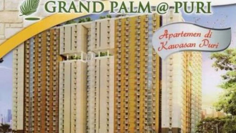 Dijual Apartment Green Palm Residence Type 2 Bedroom -  Jakarta Barat