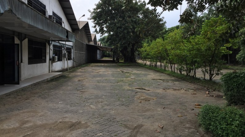 Dijual Pabrik atau Gudang Jl Raya Serang KM 12 Bitung 3,3 ha Dekat Pabrik Torabika Lokasi Bagus Strategis