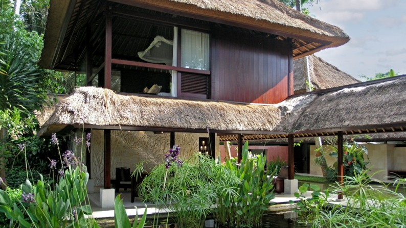 Rice Field View Villa Situated Near The Town of Ubud