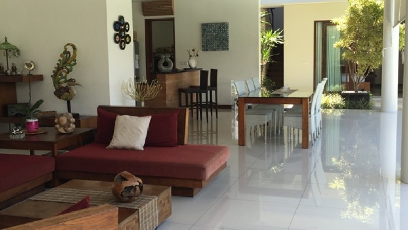 Beautiful villa with rice paddy view for sale in Batu Bolong Canggu