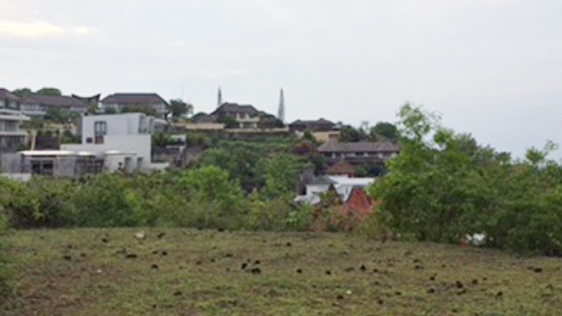 Unblocked Ocean View Land At Goa Gong Jimbaran