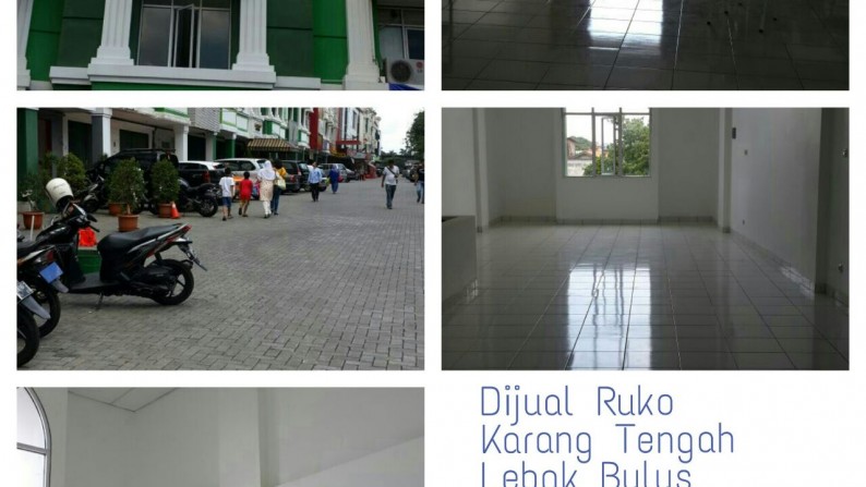 Dijual Ruko Lokasi Strategis di Pinggir Jalan Besar