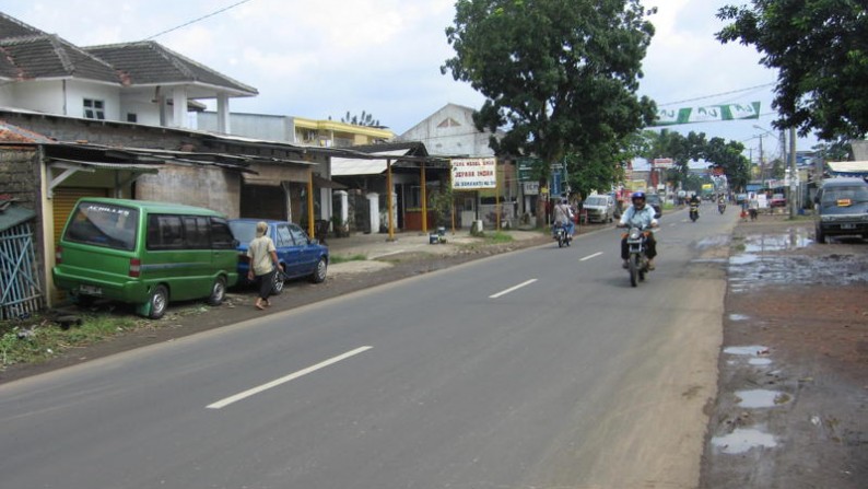 kav di jl.tapos, bogor, cibinong cocok untuk gudang / home industri / supermarket