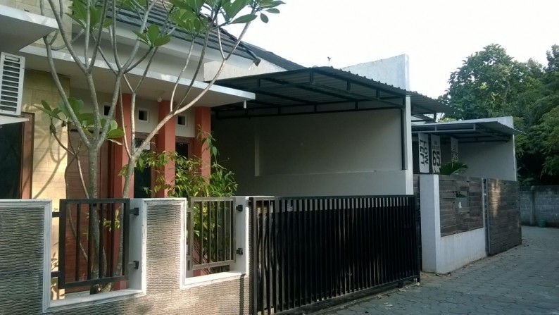 HUNIAN CANTIK MINIMALIST JL. BANTENG UTAMA, NGAGLIK, SLEMAN.