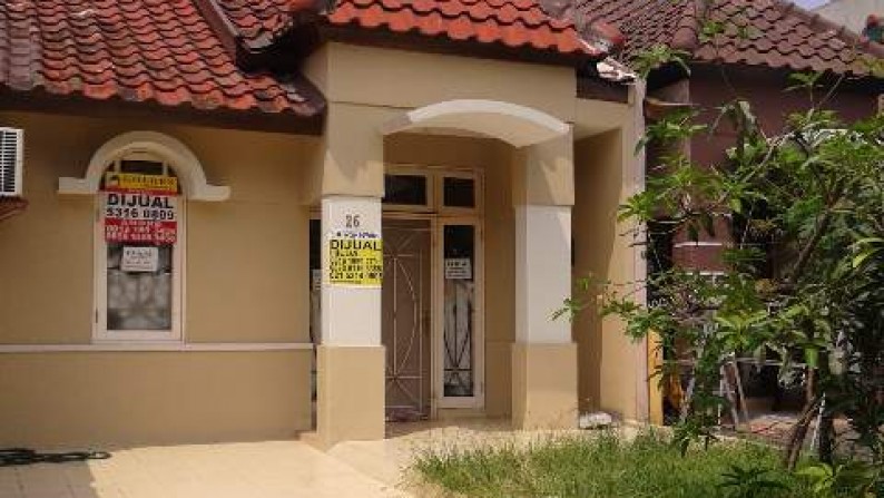 DIJUAL RUMAH ASRI DAN MURAH DI CLUSTER GARDENIA ,ALAM SUTERA