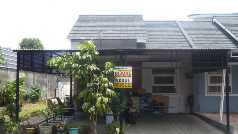 Dijual rumah siap huni, strategis, harga bagus, nego sampai deal, Serpong Riverside Residence, Serpong Tangerang Selatan