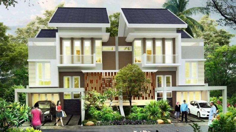 TOWNHOUSE DAN CLUSTER DENGAN KONSEP SMART HOME GREEN VIEWED DI SELATAN JAKARTA