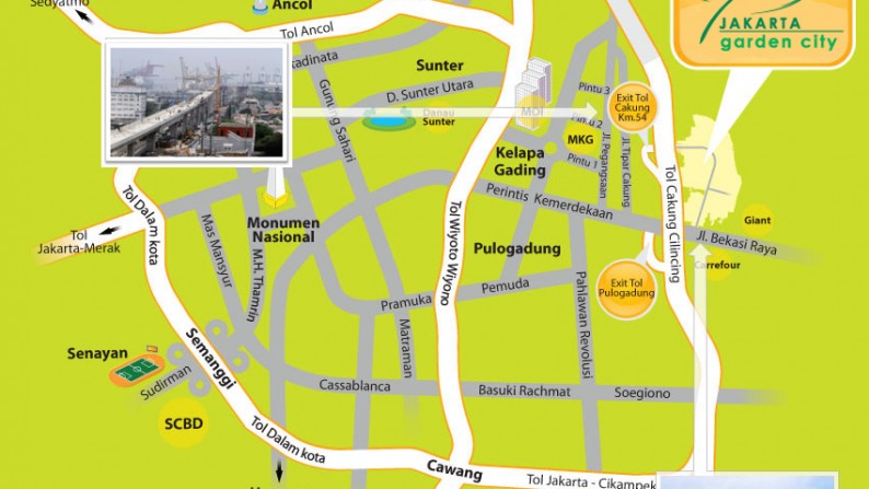 Investasi Sangat Menguntungkan,Rumah di Jakarta Garden City