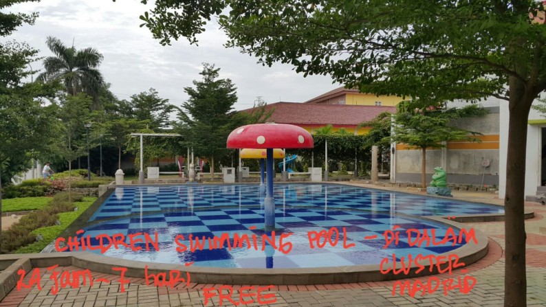 Rumah Mungil,Ada swimming pool di Tangerang