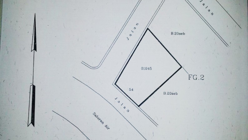 Kavling Dengan Lokasi Strategis, Pinggir Jalan Di Cut Nyak Dien, Bintaro Jaya