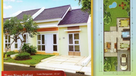 Rumah Baru,dalam cluster di Serpong