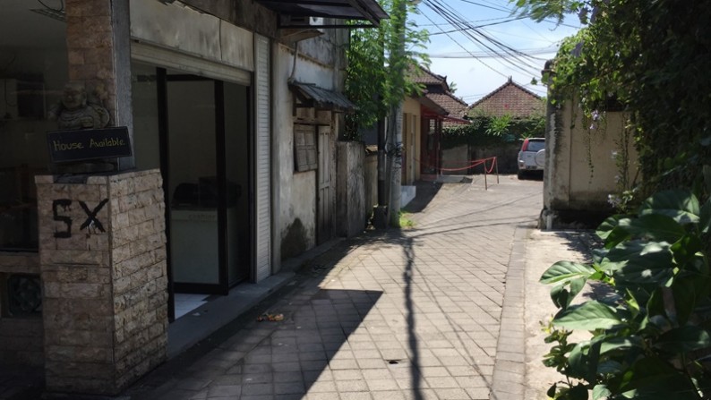 land for sale in seminyak with one unit villa as a bonus