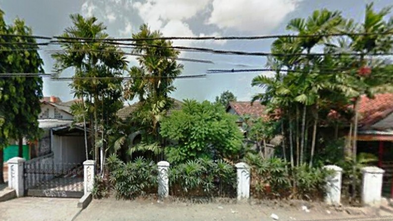 Rumah pinggir jalan,siap huni di Rempoa Tangerang Selatan