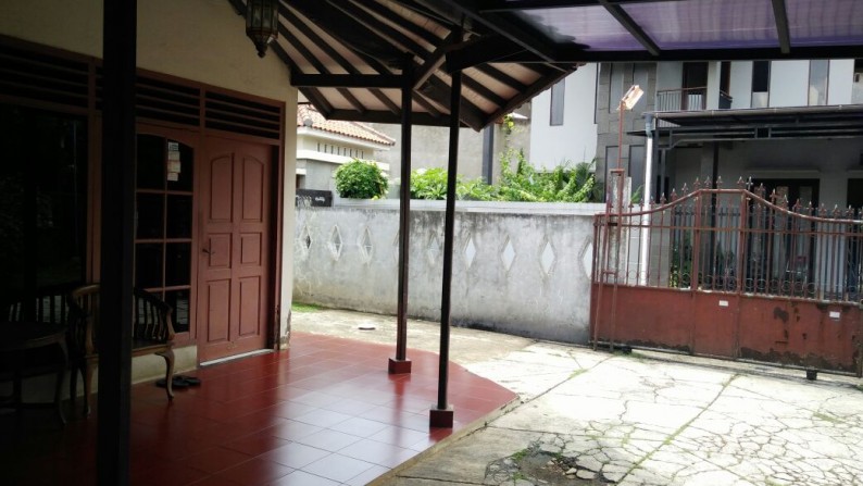 Rumah  halaman belakang,siap huni di Pondok Jaya