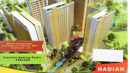 Apartemen 1 Berdoom di Ciputat Tangerang