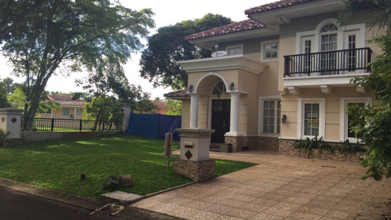 Dijual Rumah di Taman Mediteranian Golf - Lippo Karawaci