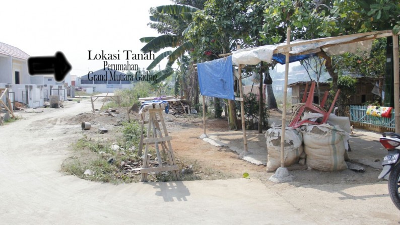 Kavling siap bangun di Grand Mtiara Gading Setu-Bekasi