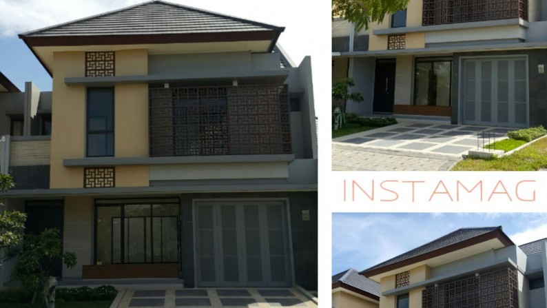 Dijual rumah baru, strategis, dekat AEON, QBIG, GRAMEDIA, akses BSD-Gading Serpong, Precia Eminent, BSD City