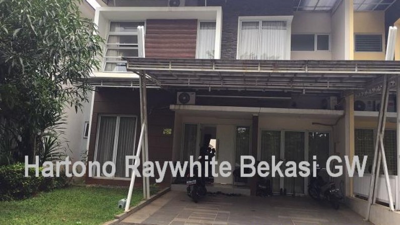 Dijual cepat rumah siap huni, cluster terbaik, rumah depan taman jarang ada.