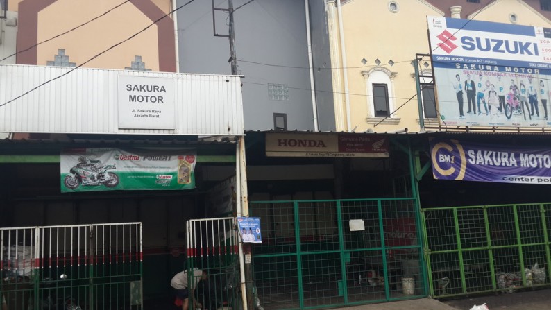 Johanes Sutandi - RWCG - Ruko bengkel motor - lokasi sangat ramai - cengkareng - Jakarta Barat