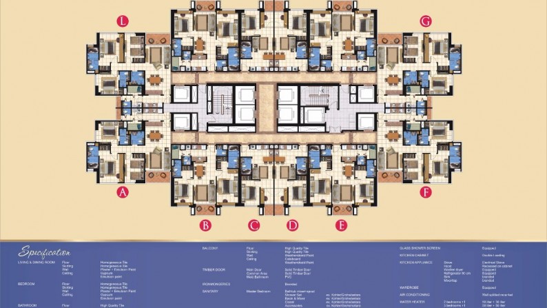 Dijual Cepat Condominium Taman Anggrek Residence Azalea