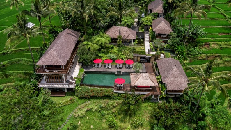 Beautiful Resort At Ubud With Dramatic Views