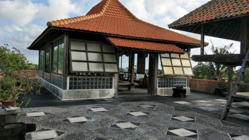 Etnic style villa di kerobokan bali