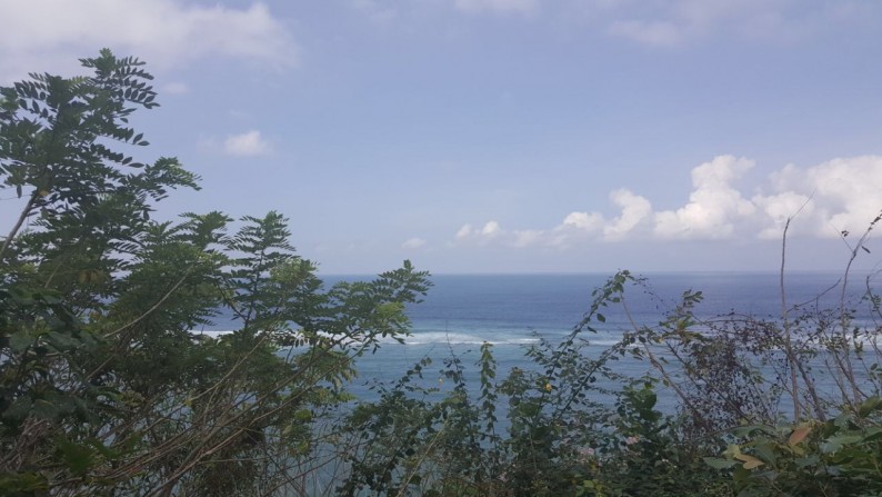 Amazing Ocean Cliff Front LAnd At Nusa Dua Area