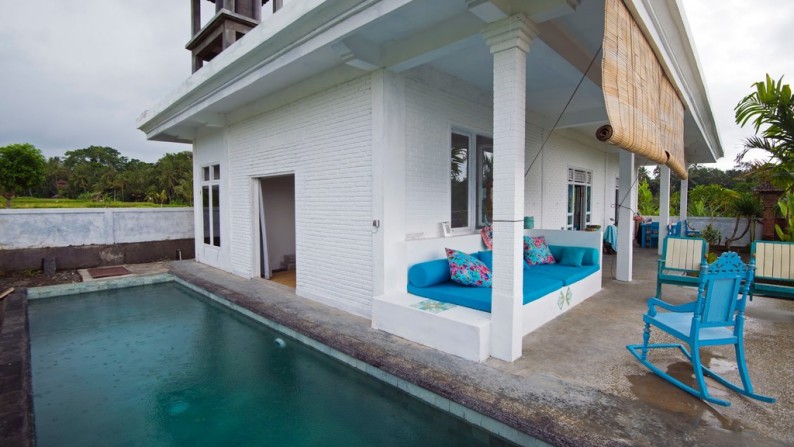 A Beatiful 2 Bedroom Leasehold Villa with Rice Fields View and Just 10 Minutes from Ubud Center