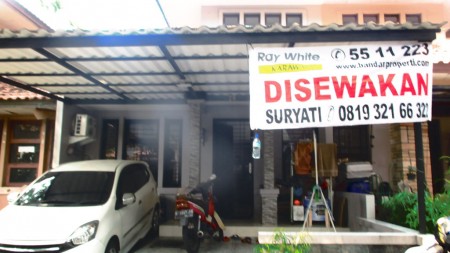 Disewakan Rumah di Taman Permata Parahyangan - Lippo Karawaci