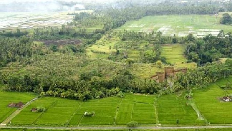 Tanah Lembah Pinggir Sungai 2,6 ha di Pujut Paku