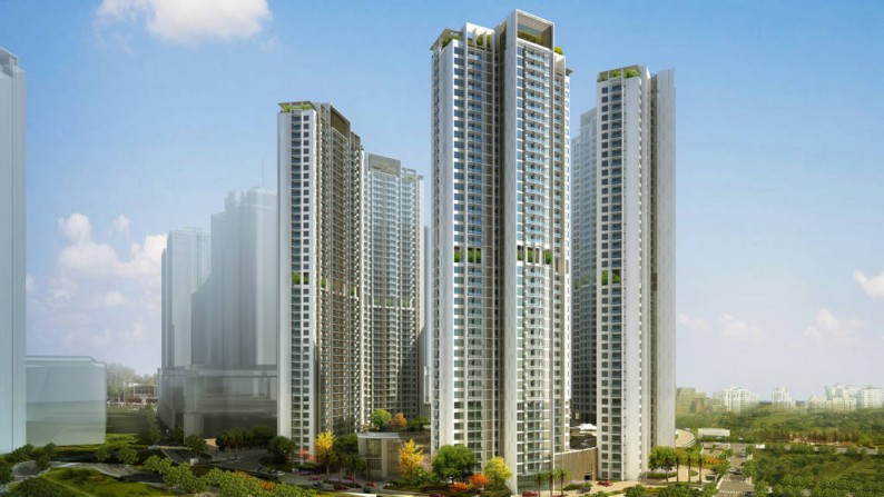 Dijual cepat Apartemen Taman Anggrek Residences, lantai rendah