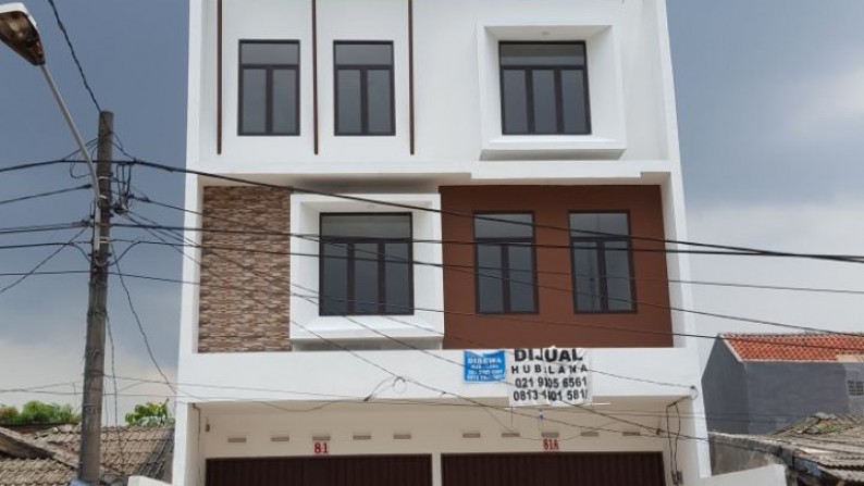 Dijual Ruko di Jl. Borobudur Raya - Perum 2, Karawaci