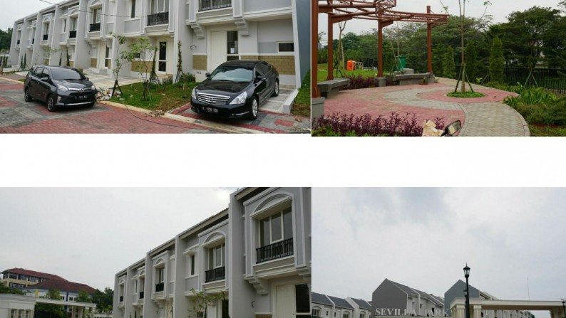 Dijual / Disewakan Rumah di Cluster Sevilla Park - BSD