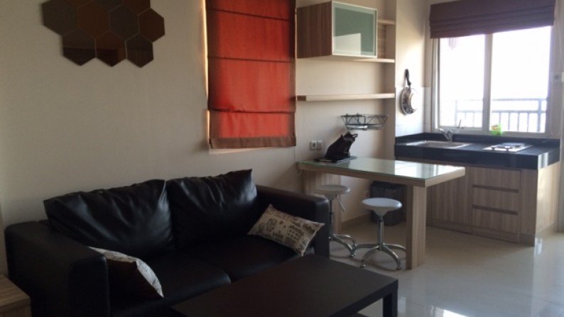 Dijual Apartment Bandung Tengah SUDIRMAN SUITES APARTMENT EBONY TOWER FULL FURNISHED