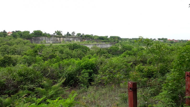 Tanah 4,2ha Unblock View Cantik di Bali Cliff