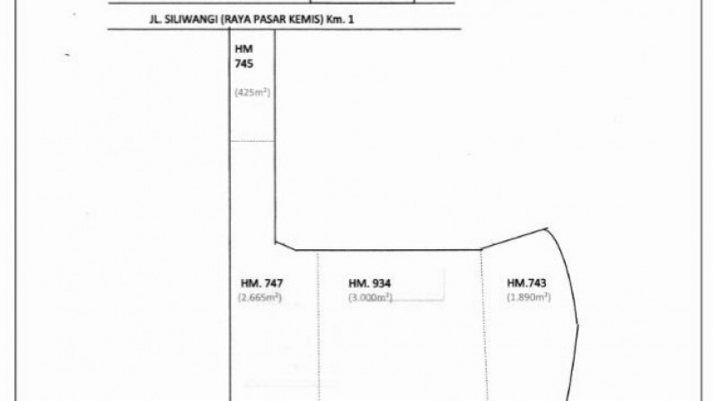 Kavling Di Pasar Kemis Tangerang